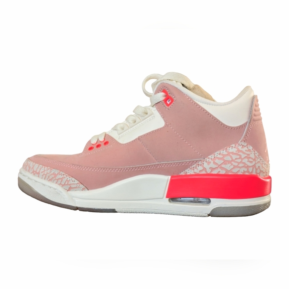 Nike Jordan 3 Retro Rust Pink CK9246-600 Women 6.5US w/ Box Tags Extra Laces - Picture 9 of 15